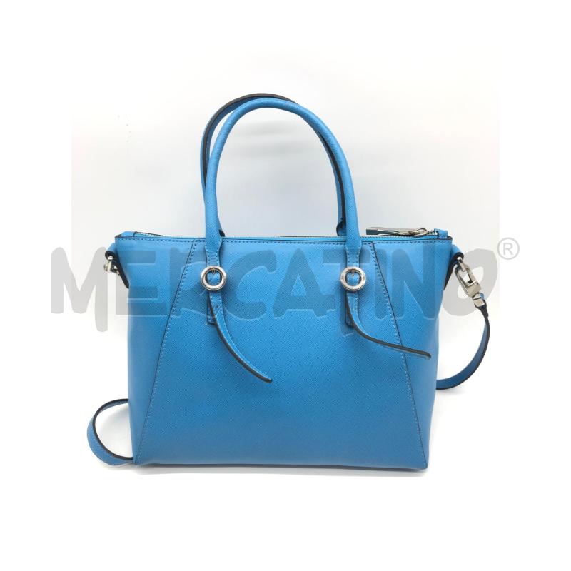 BORSA DONNA COCCINELLE BLU MARE | Mercatino dell'Usato Roma somalia 2