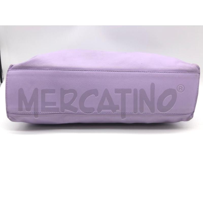 BORSA DONNA COCCINELLE LILLA/DORATA REVERS | Mercatino dell'Usato Roma somalia 4