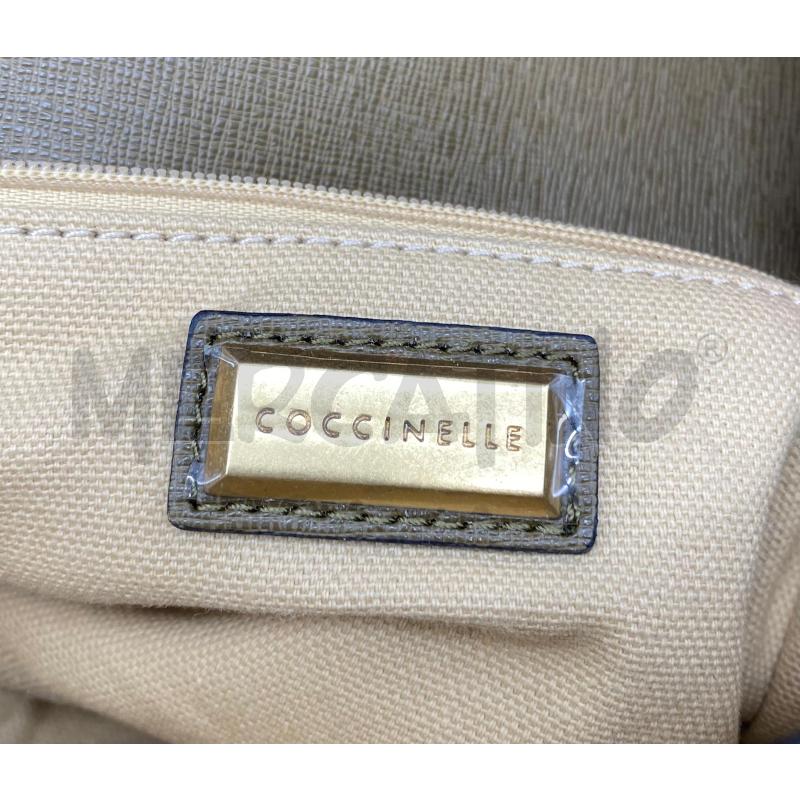 BORSA DONNA COCCINELLE VRDE OLIVA | Mercatino dell'Usato Roma somalia 4