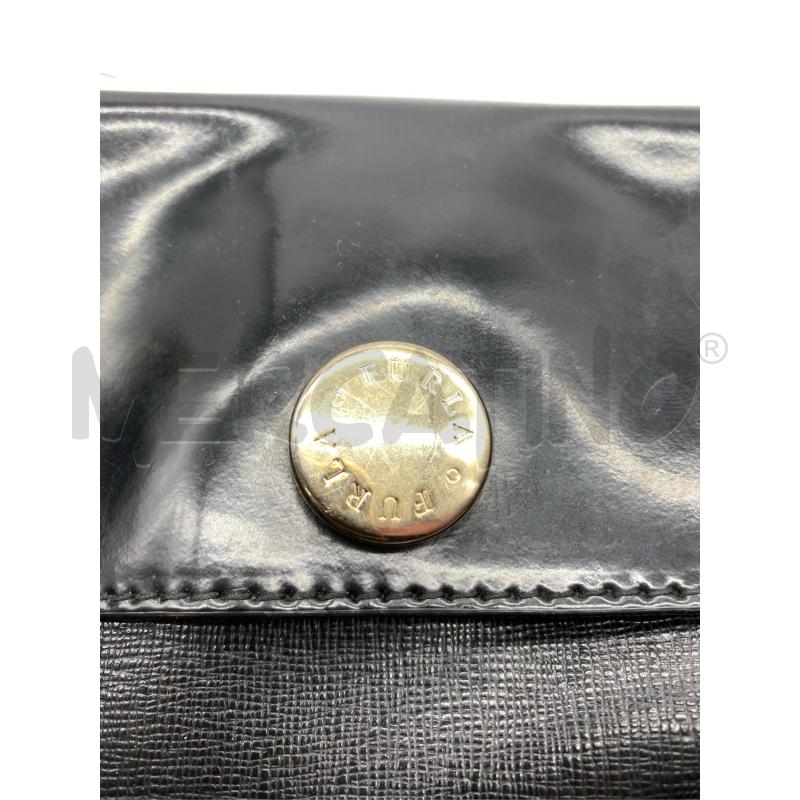 BORSA DONNA FURLA NERA PATTA VERNICE | Mercatino dell'Usato Roma somalia 4