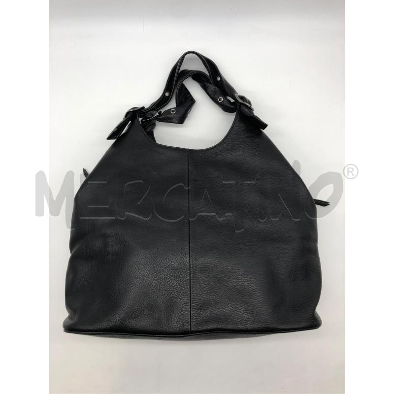 BORSA DONNA GENNI NERA ZIP | Mercatino dell'Usato Roma somalia 2