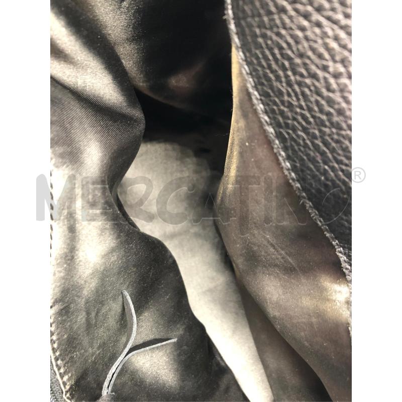 BORSA DONNA GENNI NERA ZIP | Mercatino dell'Usato Roma somalia 5