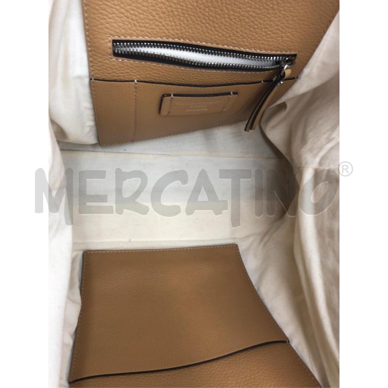BORSA DONNA GIANNI CHIARINI RAFIA PROF PELLE MARRONE | Mercatino dell'Usato Roma somalia 5