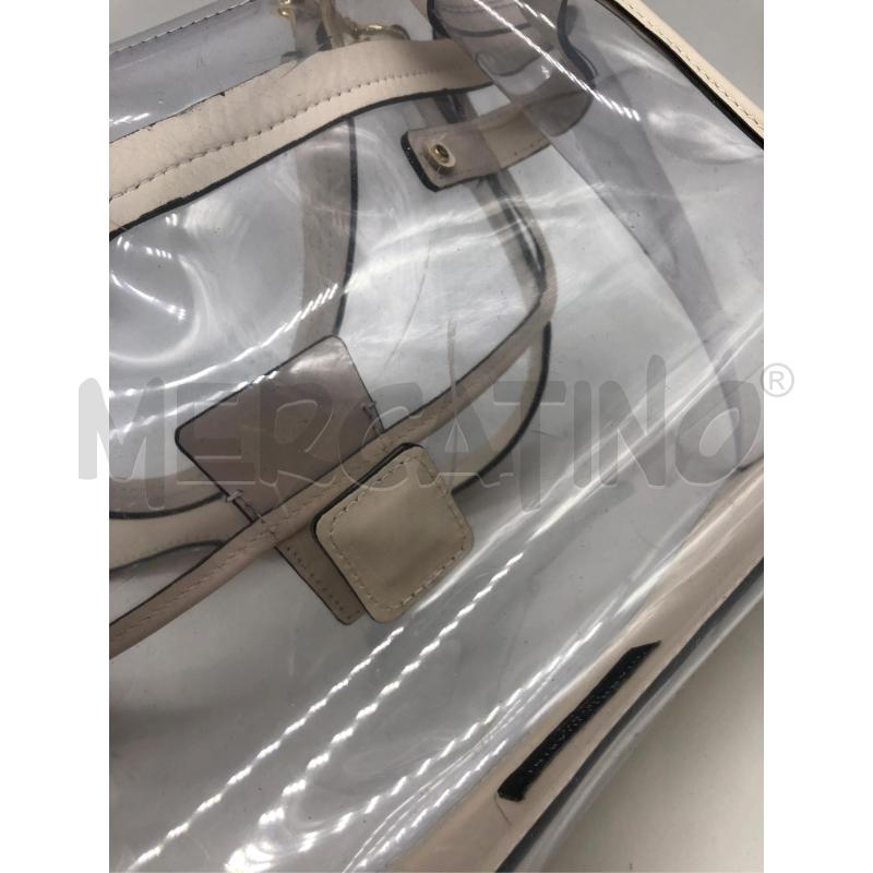BORSA DONNA GIANNI CHIARINI  PANNA TRASPARENTE  | Mercatino dell'Usato Roma somalia 4