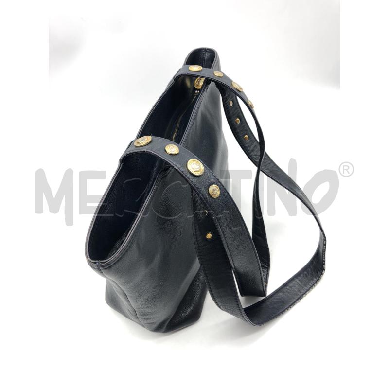 BORSA DONNA GIANNI VERSACE BLU NAVY  | Mercatino dell'Usato Roma somalia 2