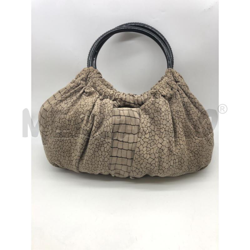 BORSA DONNA GIORGIO ARMANI BEIGE MARRONE MORBIDA | Mercatino dell'Usato Roma somalia 2