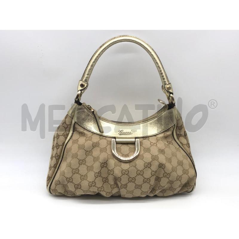 BORSA DONNA GUCCI GG TELA PROF DORATI 190525 497927 | Mercatino dell'Usato Roma somalia 1