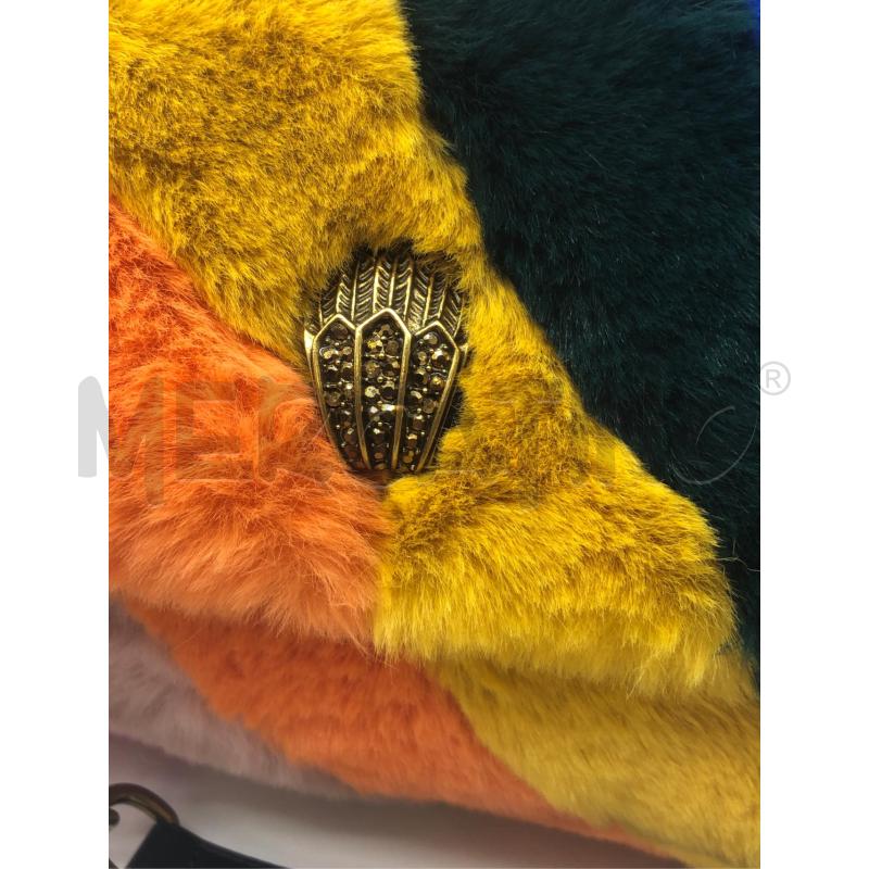 BORSA DONNA KURT GEIGER PELO COLORATA  | Mercatino dell'Usato Roma somalia 4