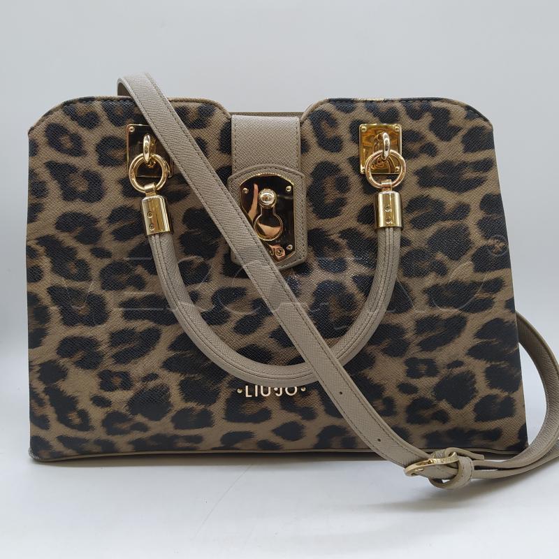 BORSA DONNA LIU JO DA RIV ECO ANIMALIER | Mercatino dell'Usato Roma somalia