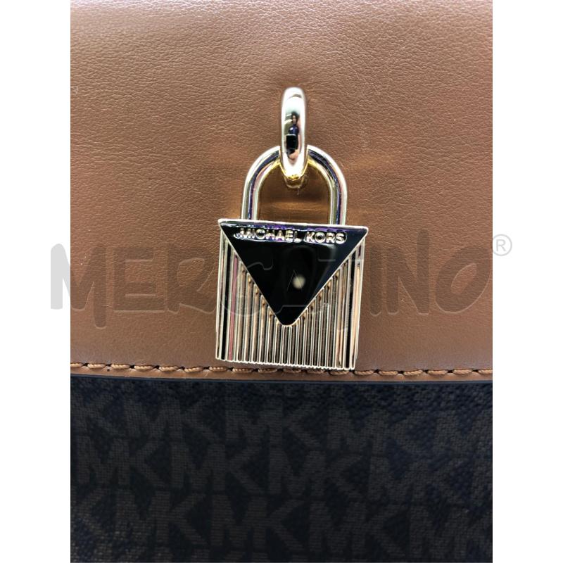 Donna Michael Kors Borsa a spalla Susan convertibile piccola con logo  Marrone/Rosa Tenue | Borse a spalla – Andrea Agresti