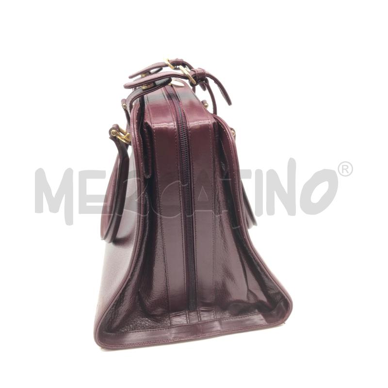 BORSA DONNA MUST DE CARTIER BORDEAUX RIGIDA  | Mercatino dell'Usato Roma somalia 5