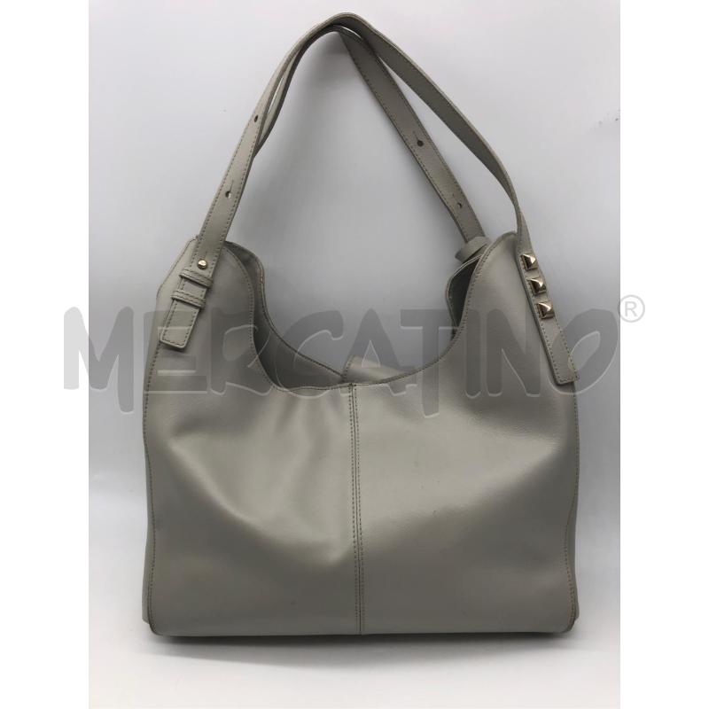 BORSA DONNA PATRIZIA PEPE GRIGIA LUCCHETTO  | Mercatino dell'Usato Roma somalia 2