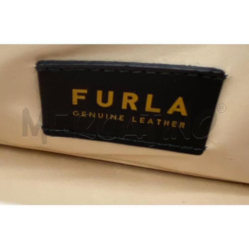 BORSA DONNA PICCOLA FURLA CHIUSURA MARRONE | Mercatino dell'Usato Roma somalia 4
