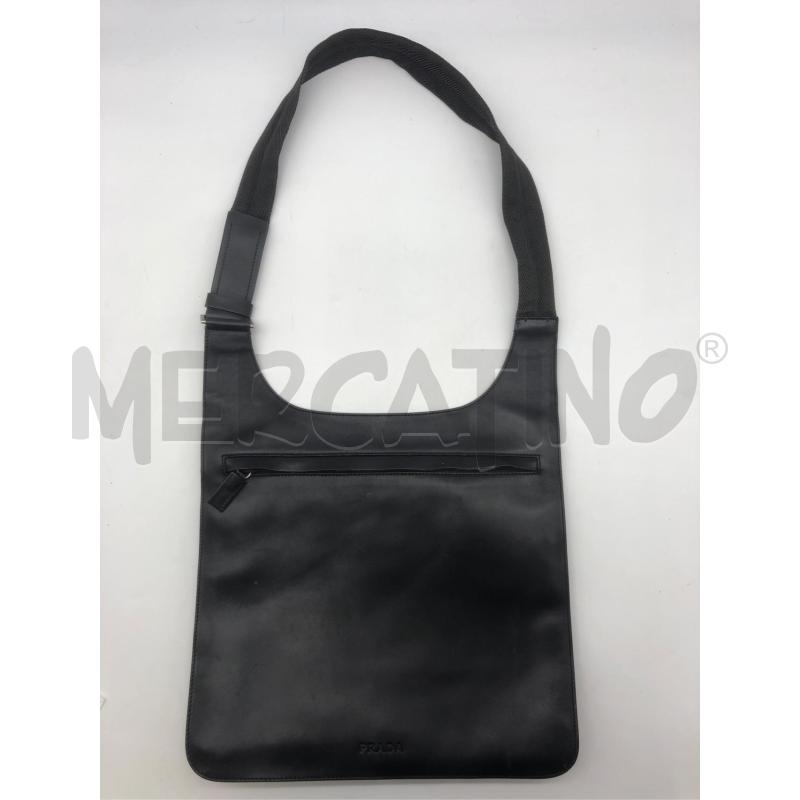 BORSA DONNA PRADA TESTA DI MORO PELLE | Mercatino dell'Usato Roma somalia 1