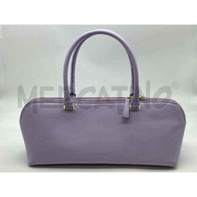 BORSA DONNA RETROPOSE LILLA  | Mercatino dell'Usato Roma somalia 1