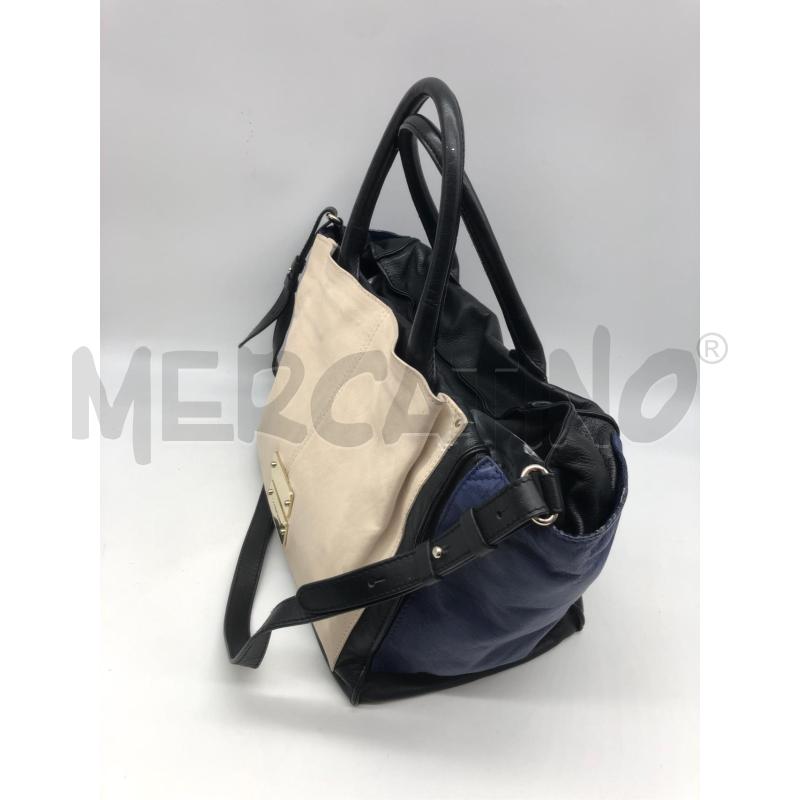 BORSA DONNA SEE BY CHLOE BEIGE BLU NERA | Mercatino dell'Usato Roma somalia 2