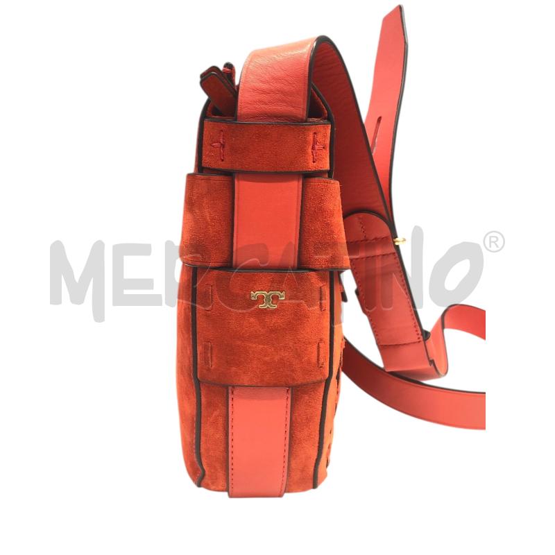 BORSA DONNA TORY BURCH ARANCIO BEIGE | Mercatino dell'Usato Roma somalia 3