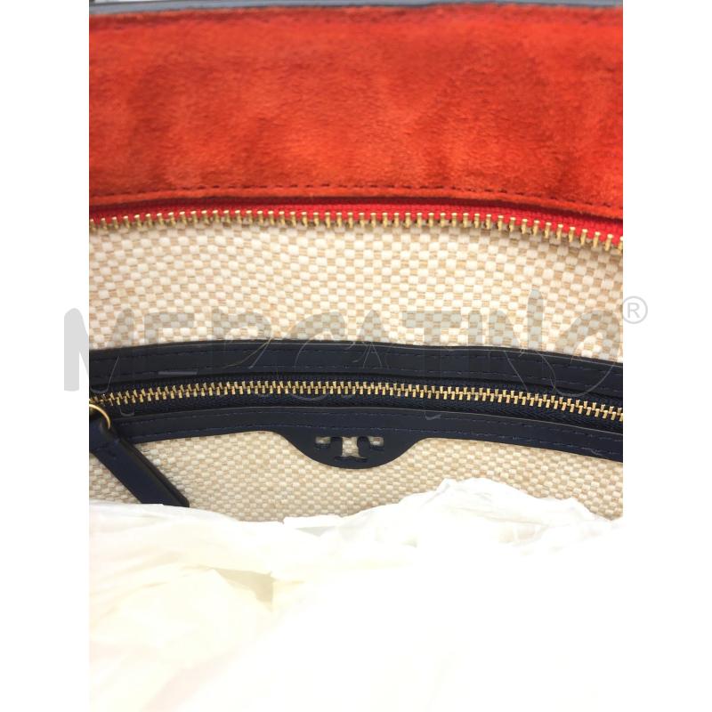 BORSA DONNA TORY BURCH ARANCIO BEIGE | Mercatino dell'Usato Roma somalia 4