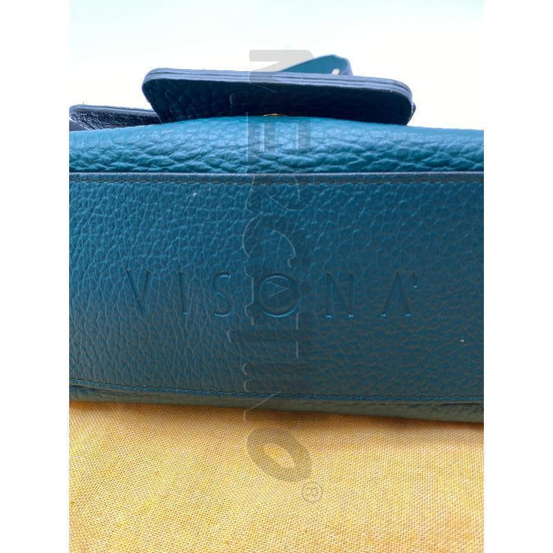 BORSA DONNA VISONA' VERDE BOSCO | Mercatino dell'Usato Roma somalia 4