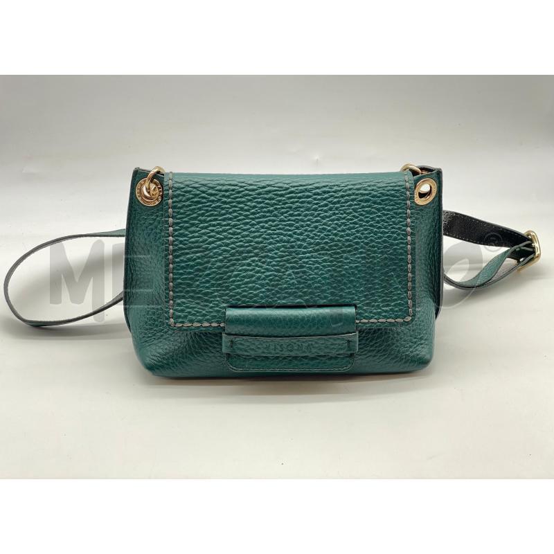 BORSA DONNA VISONA' VERDE BOSCO | Mercatino dell'Usato Roma somalia 5