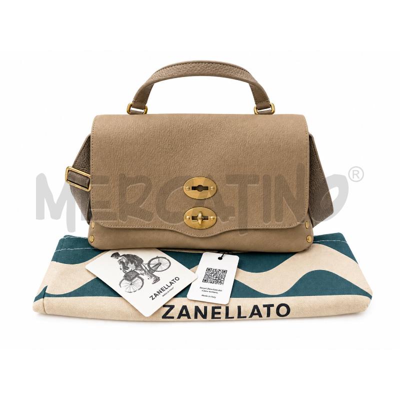 BORSA DONNA ZANELLATO POSTINA MARRONCINA SCAMO MISURA MEDIA  | Mercatino dell'Usato Roma somalia 1