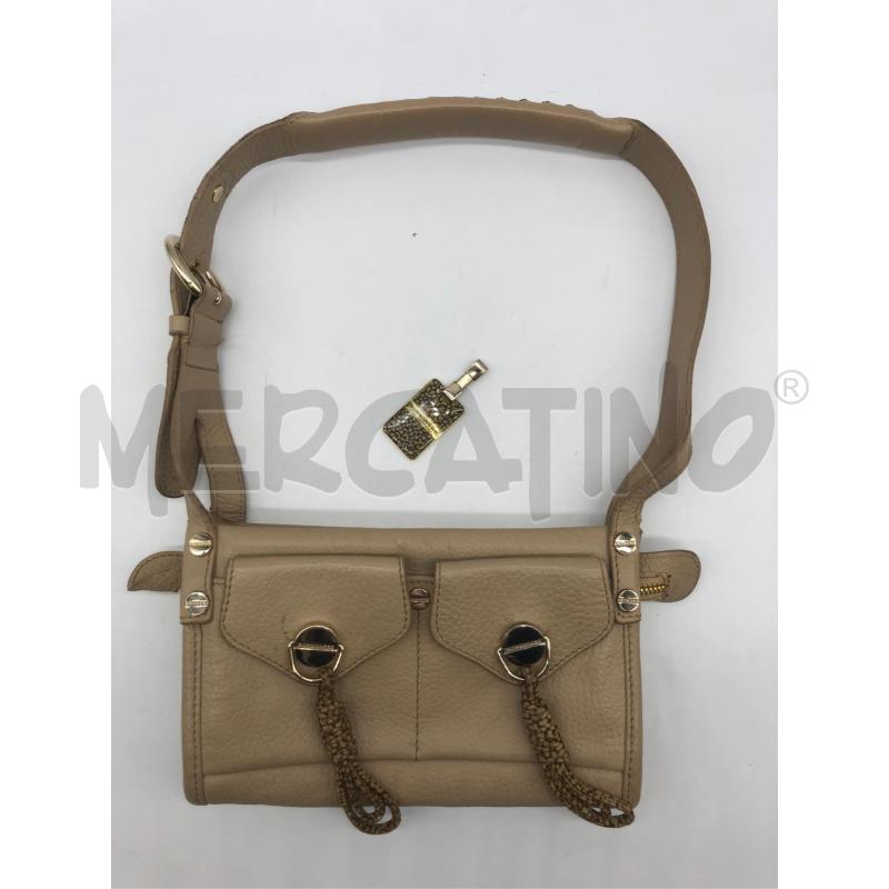 BORSETTA DONNA BORBONESE BEIGE  | Mercatino dell'Usato Roma somalia 1