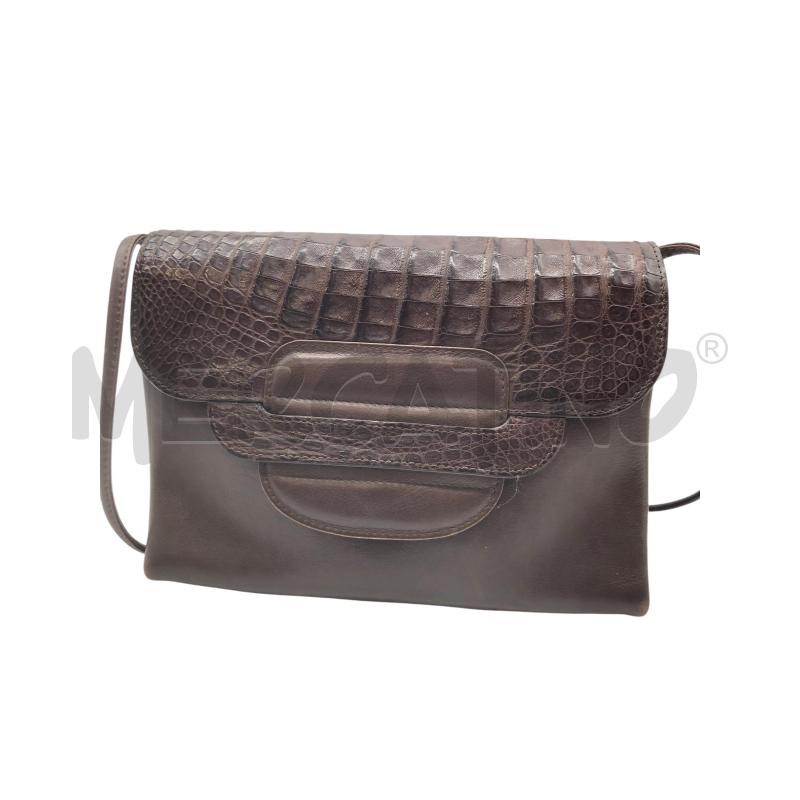 BORSETTA DONNA CHLOÈ MARRONE VINTAGE PATTA COCCO  | Mercatino dell'Usato Roma somalia 4