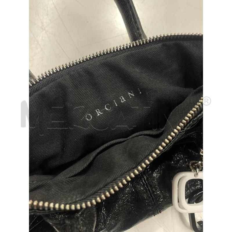 BORSETTA DONNA ORCIANI NERA CIONDOLI | Mercatino dell'Usato Roma somalia 4
