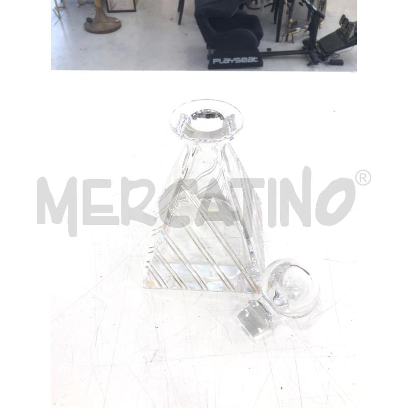 BOTTIGLIA BACCARAT PIRAMIDALE | Mercatino dell'Usato Roma somalia 2