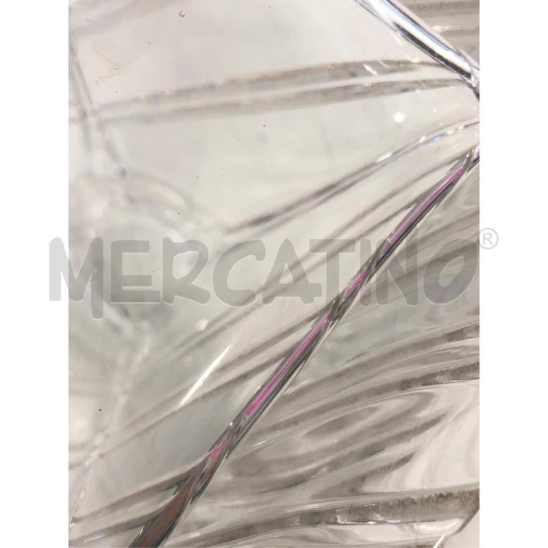 BOTTIGLIA BACCARAT PIRAMIDALE | Mercatino dell'Usato Roma somalia 3