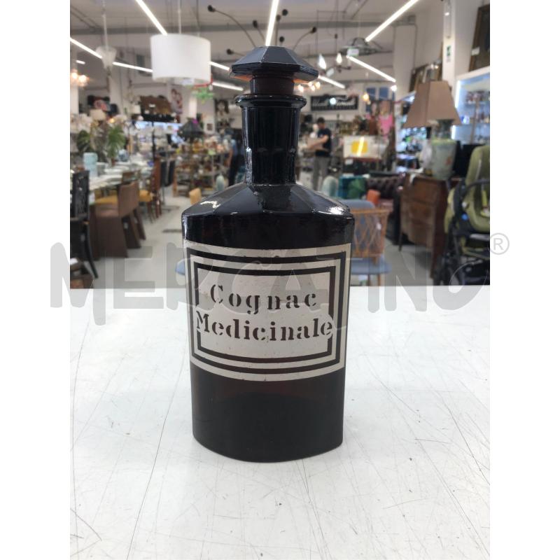 BOTTIGLIA VETRO COGNAC MEDICINALE  | Mercatino dell'Usato Roma somalia 1