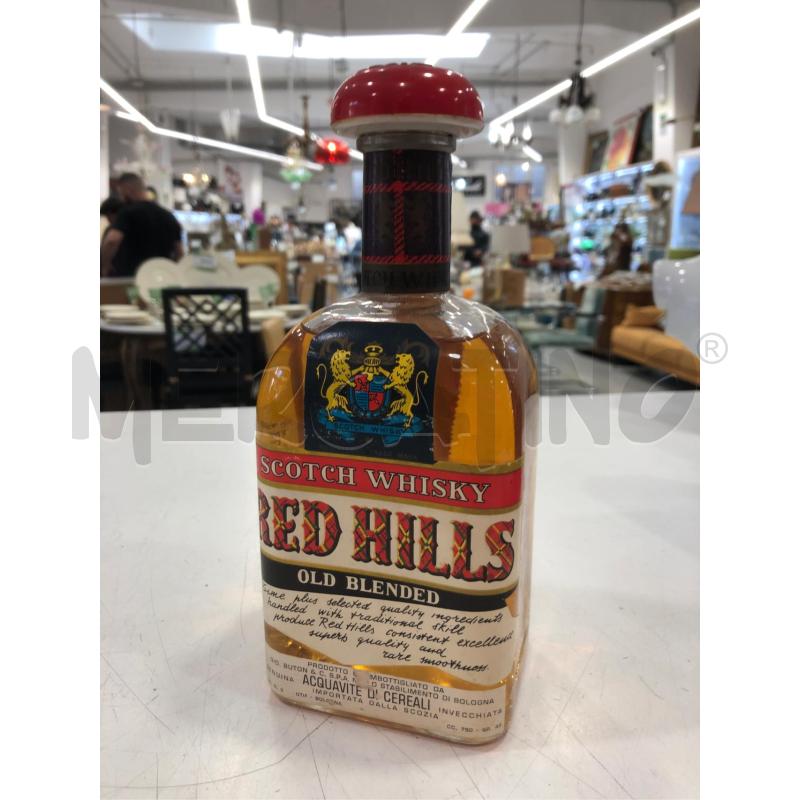 BOTTIGLIA WHISKY RED HILLS | Mercatino dell'Usato Roma somalia 1
