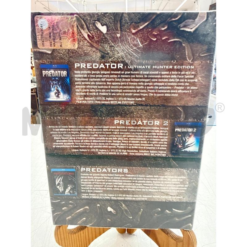 BOX BLU RAY PREDATOR TRILOGY MASK EDITION SIGILLATO | Mercatino dell'Usato Roma somalia 2