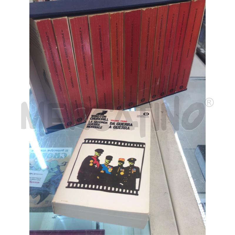 BOX LIBRI SECONDA GUERRA MONDIALE CHURCHILL | Mercatino dell'Usato Roma somalia 2