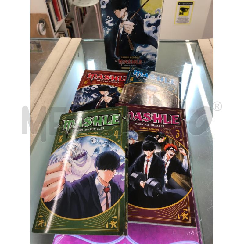 BOX MANGA MASHLE STARTER PACK | Mercatino dell'Usato Roma somalia 3