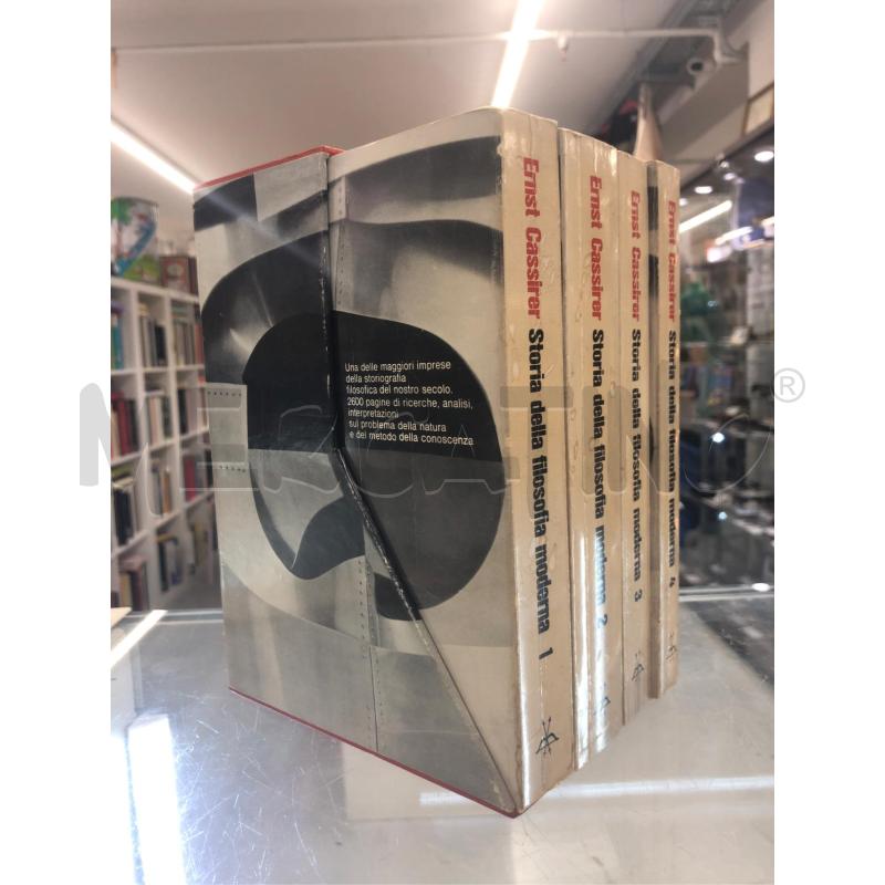 BOX STORIA DELLA FILOSOFIA MODERNA CASSIRER SAGGIATORE | Mercatino dell'Usato Roma somalia 1