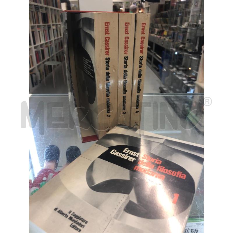 BOX STORIA DELLA FILOSOFIA MODERNA CASSIRER SAGGIATORE | Mercatino dell'Usato Roma somalia 4