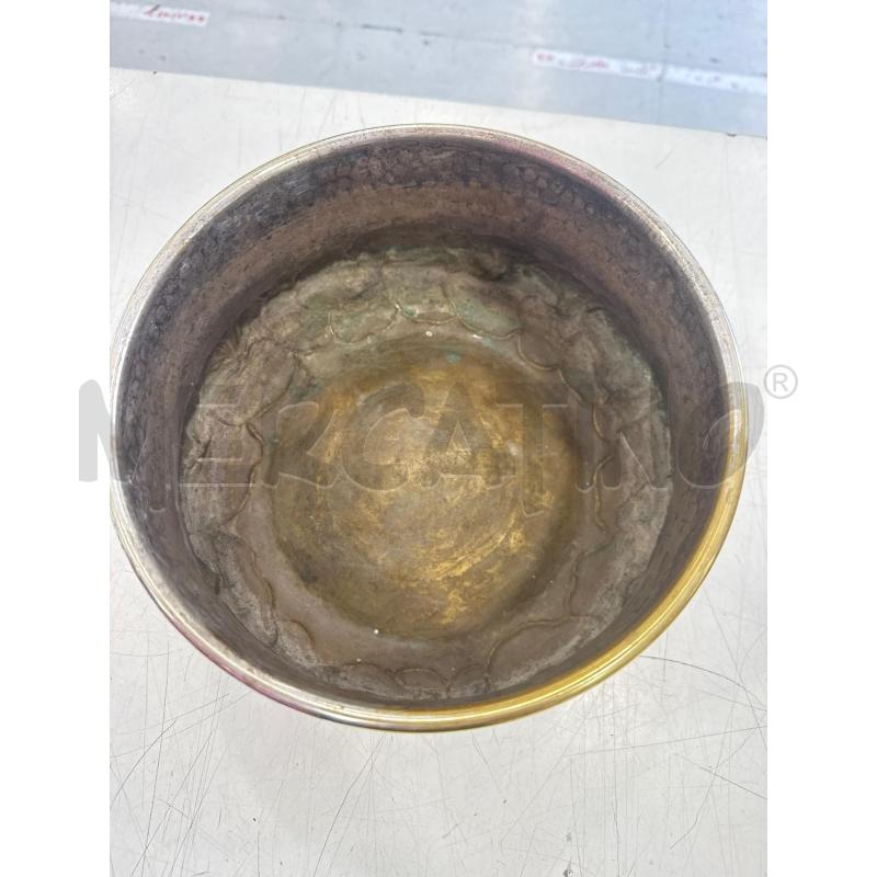 CACHEPOT SILVER PLATED BASE FIORE DA RIV | Mercatino dell'Usato Roma somalia 4