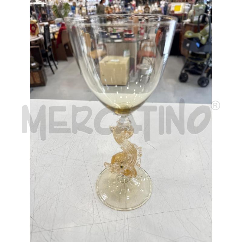 CALICE MURANO CARPA | Mercatino dell'Usato Roma somalia 1