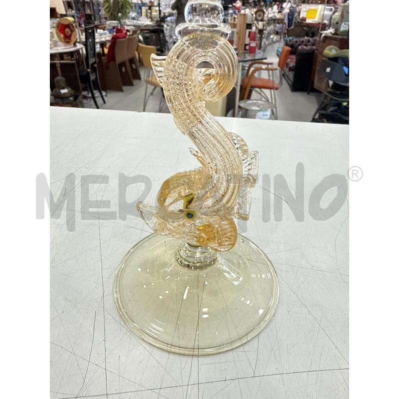 CALICE MURANO CARPA | Mercatino dell'Usato Roma somalia 2