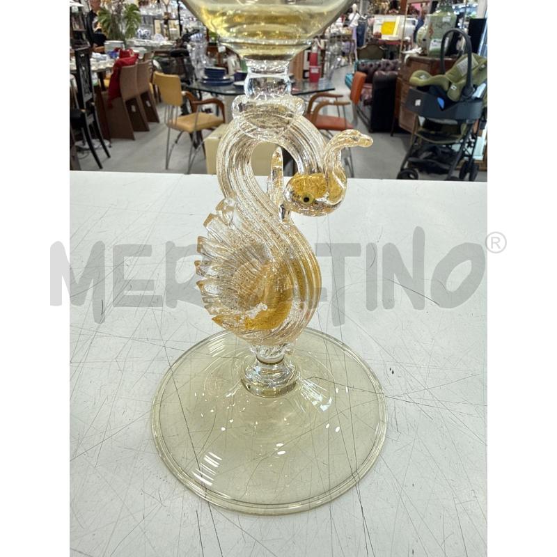 CALICE MURANO CIGNO | Mercatino dell'Usato Roma somalia 2