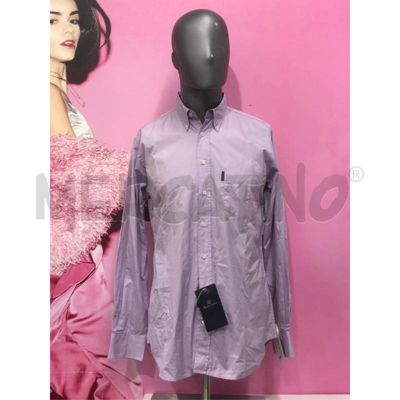 CAMICIA UOMO AQUASCUTUM LILLA NEW DA RIV  | Mercatino dell'Usato Roma somalia 1