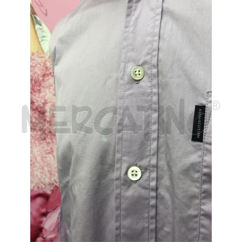 CAMICIA UOMO AQUASCUTUM LILLA NEW DA RIV  | Mercatino dell'Usato Roma somalia 2