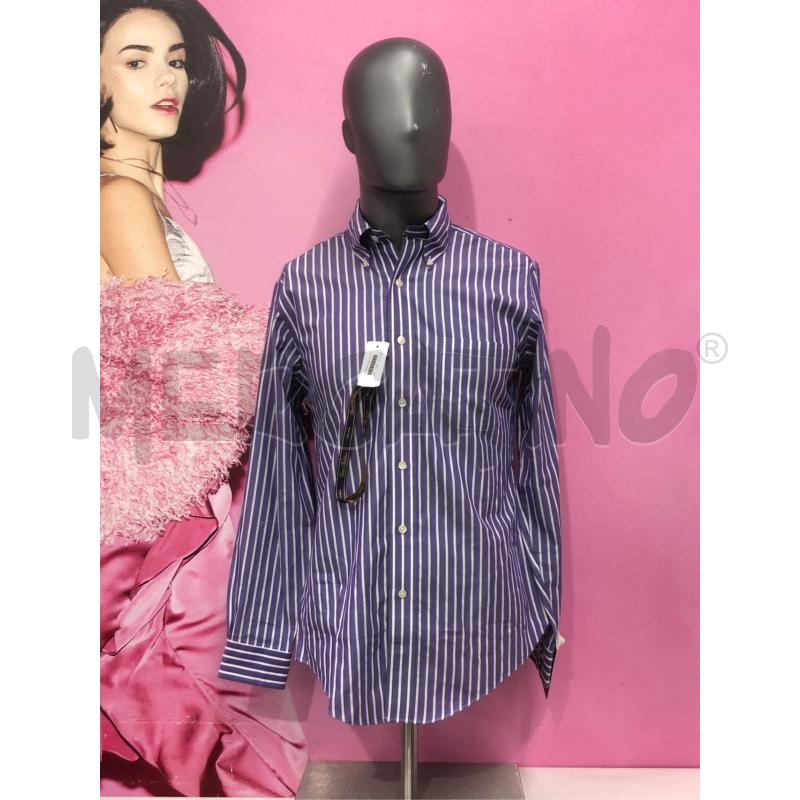 CAMICIA UOMO BROOKS BROTHERS VIOLA RIGA BIANC NEW  | Mercatino dell'Usato Roma somalia 1