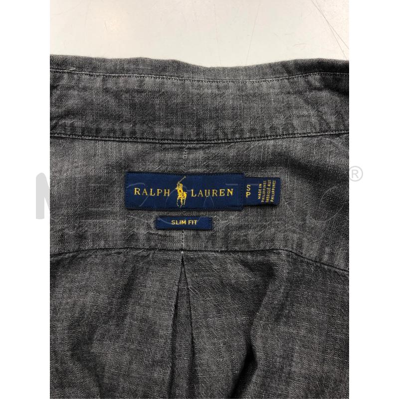 CAMICIA UOMO RALPH LAUREN GRIGIA | Mercatino dell'Usato Roma somalia 3