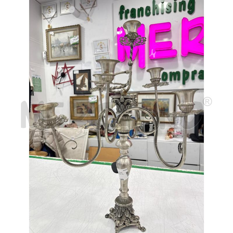 CANDELABRO SILVER 7B | Mercatino dell'Usato Roma somalia 1