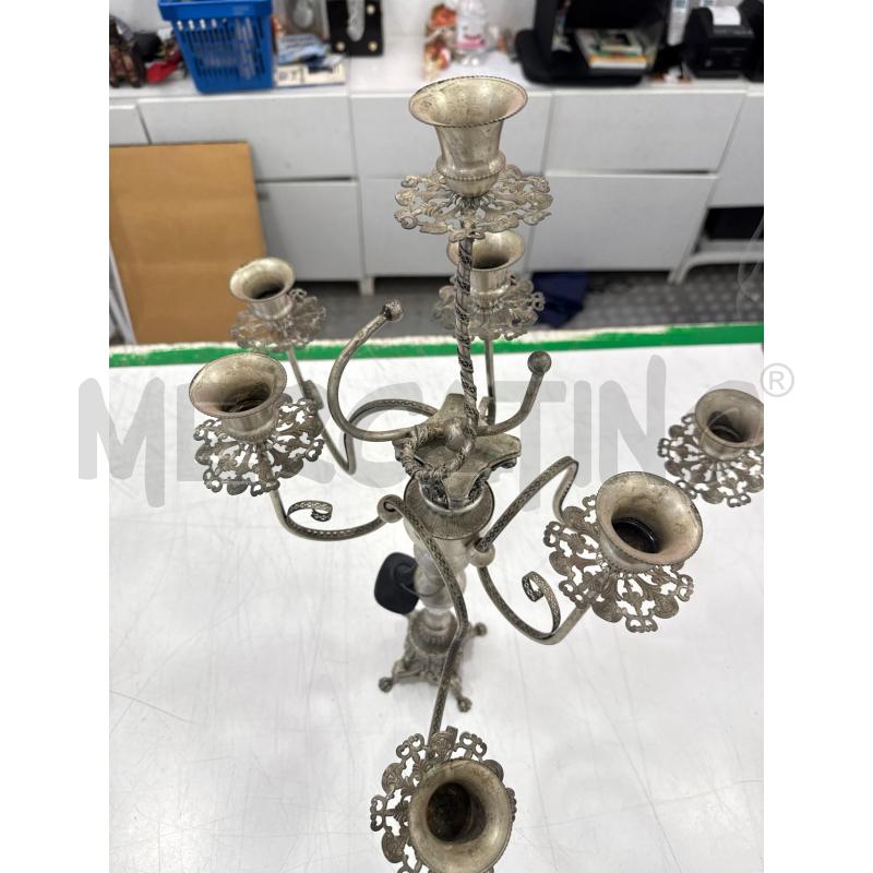 CANDELABRO SILVER 7B | Mercatino dell'Usato Roma somalia 3