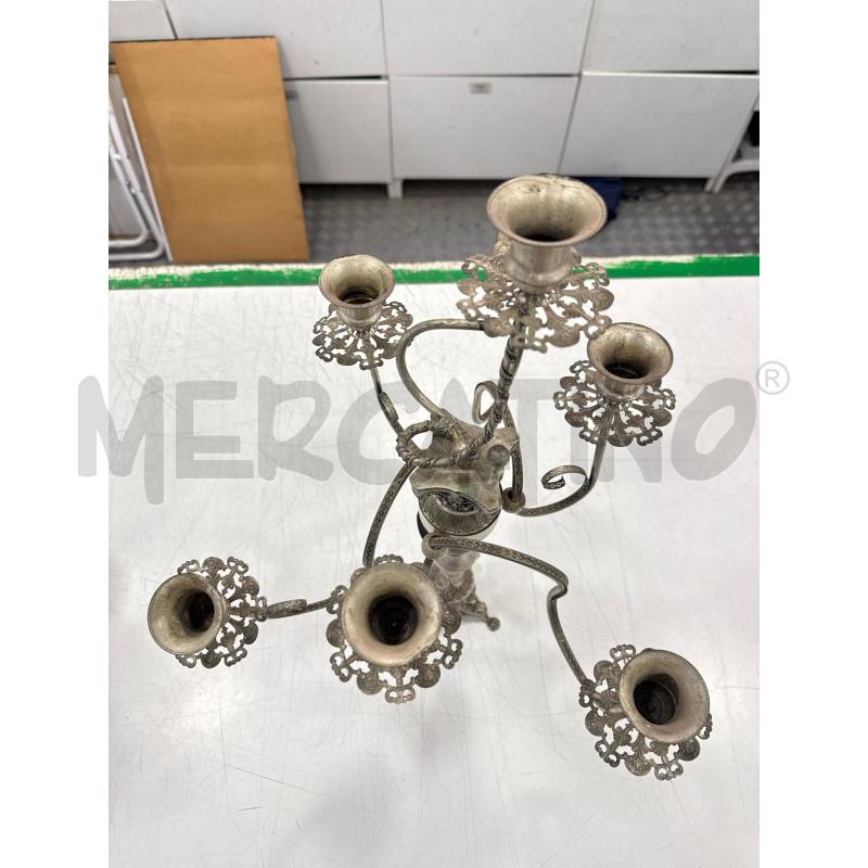 CANDELABRO SILVER 7B | Mercatino dell'Usato Roma somalia 4