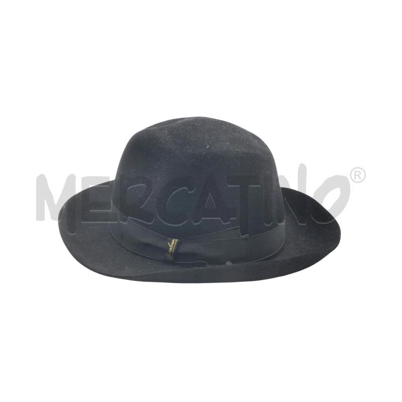 CAPPELLO BORSALINO NERO  | Mercatino dell'Usato Roma somalia 1