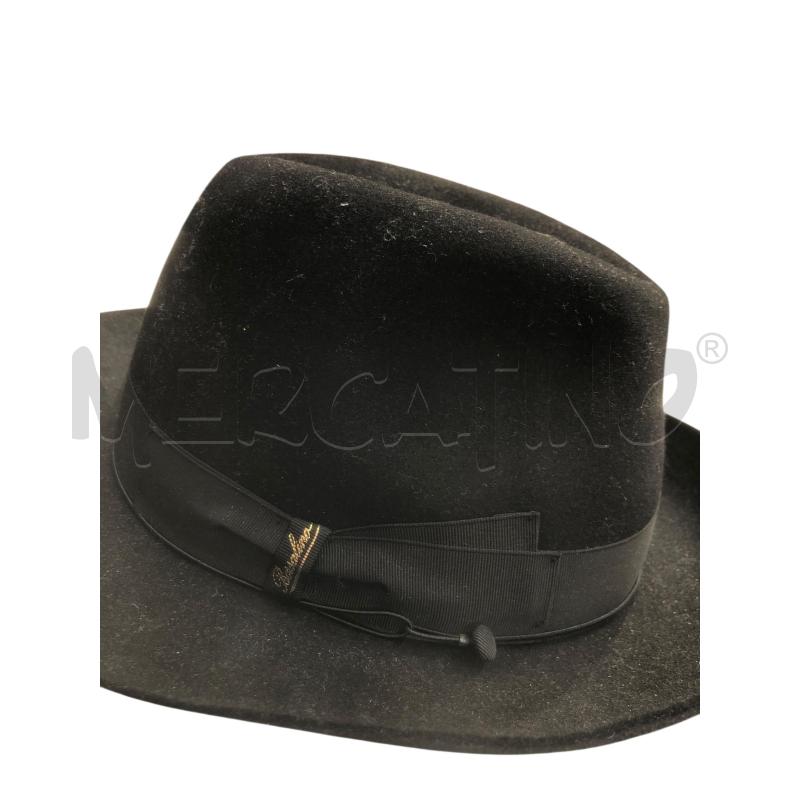CAPPELLO BORSALINO NERO  | Mercatino dell'Usato Roma somalia 3